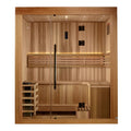 Copenhagen Traditional Home Sauna Built for Personal Wellness Retreats, 8kW Heater, Cedar Construction, 3 Person Capacity