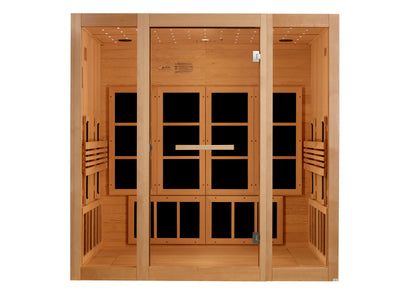 8 Person Full Spectrum IR Sauna | Golden Designs