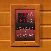 Infrared Sauna Built for Daily Wellness, Ultra Low EMF, Canadian Hemlock, 4-Person Capacity