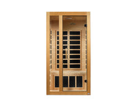 Infrared Sauna Built for Home Wellness, 7 Carbon Heaters, Bluetooth Speakers, Red Light Therapy