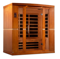 Infrared Sauna Built for Daily Wellness, Ultra Low EMF, Canadian Hemlock, 4-Person Capacity
