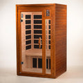 Infrared Sauna Built for Home Recovery, 1-2 Person, Low EMF, Far IR Heating, Bluetooth Audio