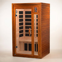 Dynamic "Barcelona" 1-2 Person Low EMF Far IR Sauna — Studio Shot