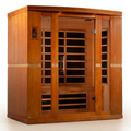 Infrared Sauna Built for Daily Wellness, Ultra Low EMF, Canadian Hemlock, 4-Person Capacity