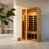 Dynamic "Gracia" 1-2 Person Ultra Low EMF FAR IR Sauna — Studio Shot