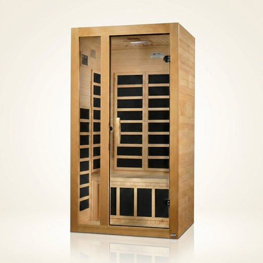 Dynamic "Gracia" 1-2 Person Ultra Low EMF FAR IR Sauna — Studio Shot