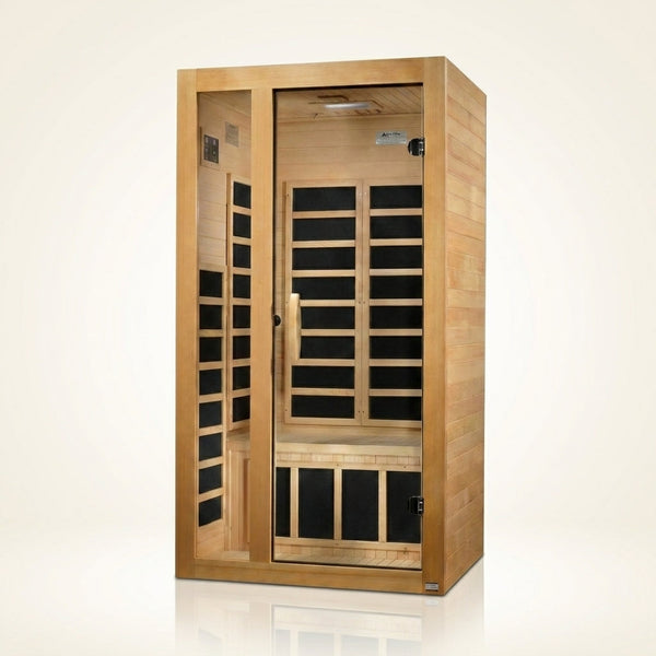 Dynamic "Gracia" 1-2 Person Ultra Low EMF FAR IR Sauna — Studio Shot