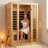 Dynamic "Gracia" 1-2 Person Ultra Low EMF FAR IR Sauna — Lifestyle