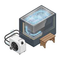 Dynamic Cold Therapy "CUBOID" Plastic Cold Plunge Tub — How It Works