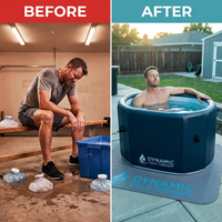 Dynamic Cold Therapy Inflatable Oval Cold Plunge — Before & After