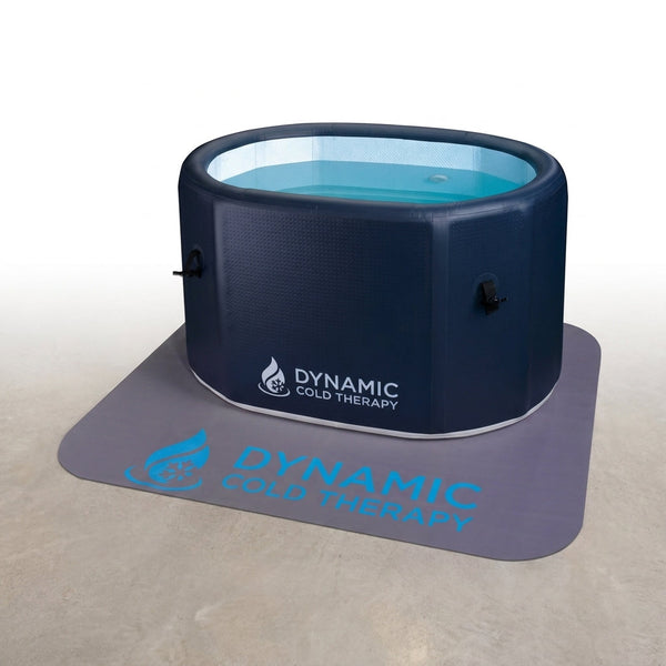 Dynamic Cold Therapy Inflatable Oval Cold Plunge — Studio Shot
