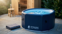 Dynamic Cold Therapy Inflatable Oval Cold Plunge — Lifestyle
