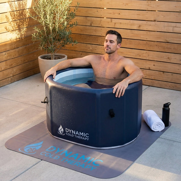 Inflatable Cold Plunge Built for Home Therapy, Portable Design, Durable PVC Construction, Quick Setup