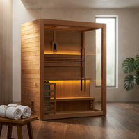 Golden Designs "Hanko" 2-3 Person Traditional Sauna — Studio Shot