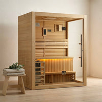 Golden Designs "Hanko" 2-3 Person Traditional Sauna — Studio Shot