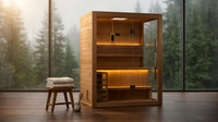 Golden Designs "Hanko" 2-3 Person Traditional Sauna — Lifestyle