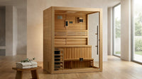 Golden Designs "Hanko" 2-3 Person Traditional Sauna — Lifestyle