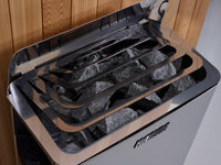 Outdoor Sauna Built for Year-Round Use, All-Weather Exterior, Digital Controls, Sauna Stones Included