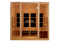 8 Person Full Spectrum Near Zero EMF IR Sauna