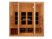 8 Person Full Spectrum Near Zero EMF IR Sauna