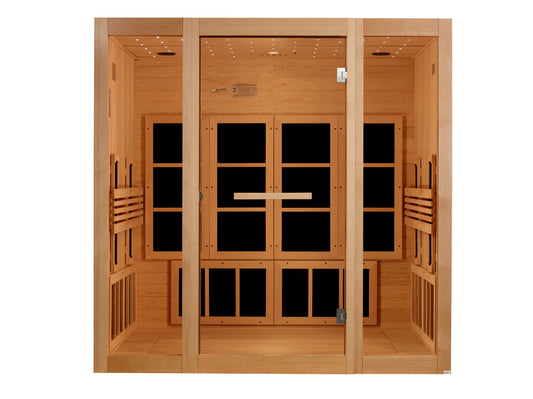 8 Person Full Spectrum IR Sauna | Golden Designs