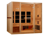 8 Person Full Spectrum Near Zero EMF IR Sauna