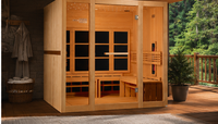 8 Person Full Spectrum IR Sauna | Golden Designs